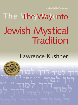 cover image of The Way Into Jewish Mystical Tradition